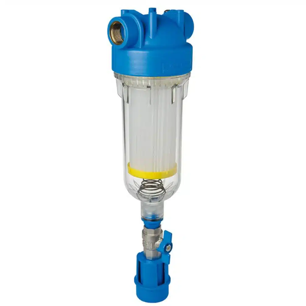 Zelfreinigend sedimentfilter