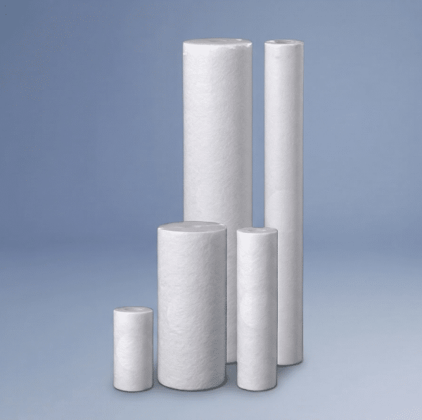 Meltblown sediment filters