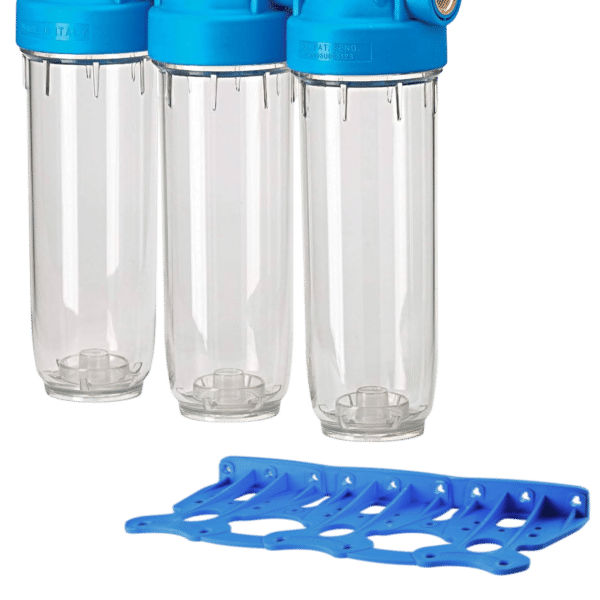 Filterbehuizing Trio 10"clear